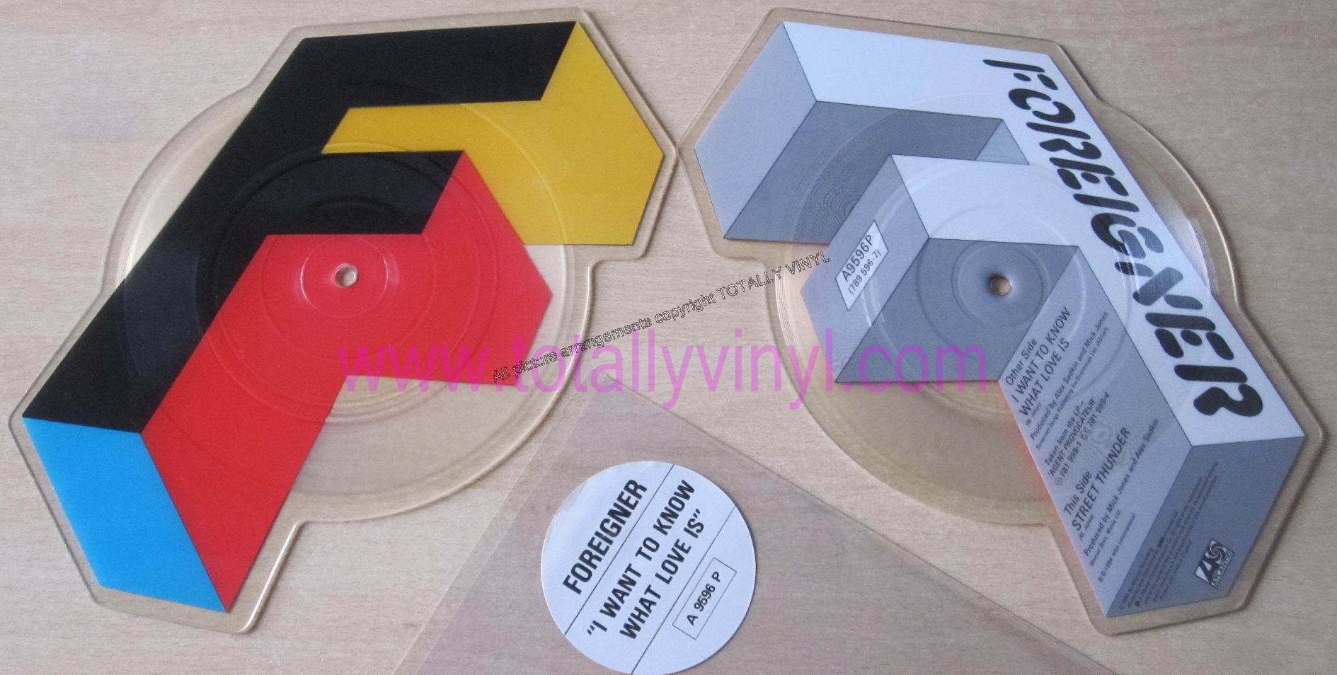 Totally Vinyl Records || Foreigner - I want to know what love is 7 Inch