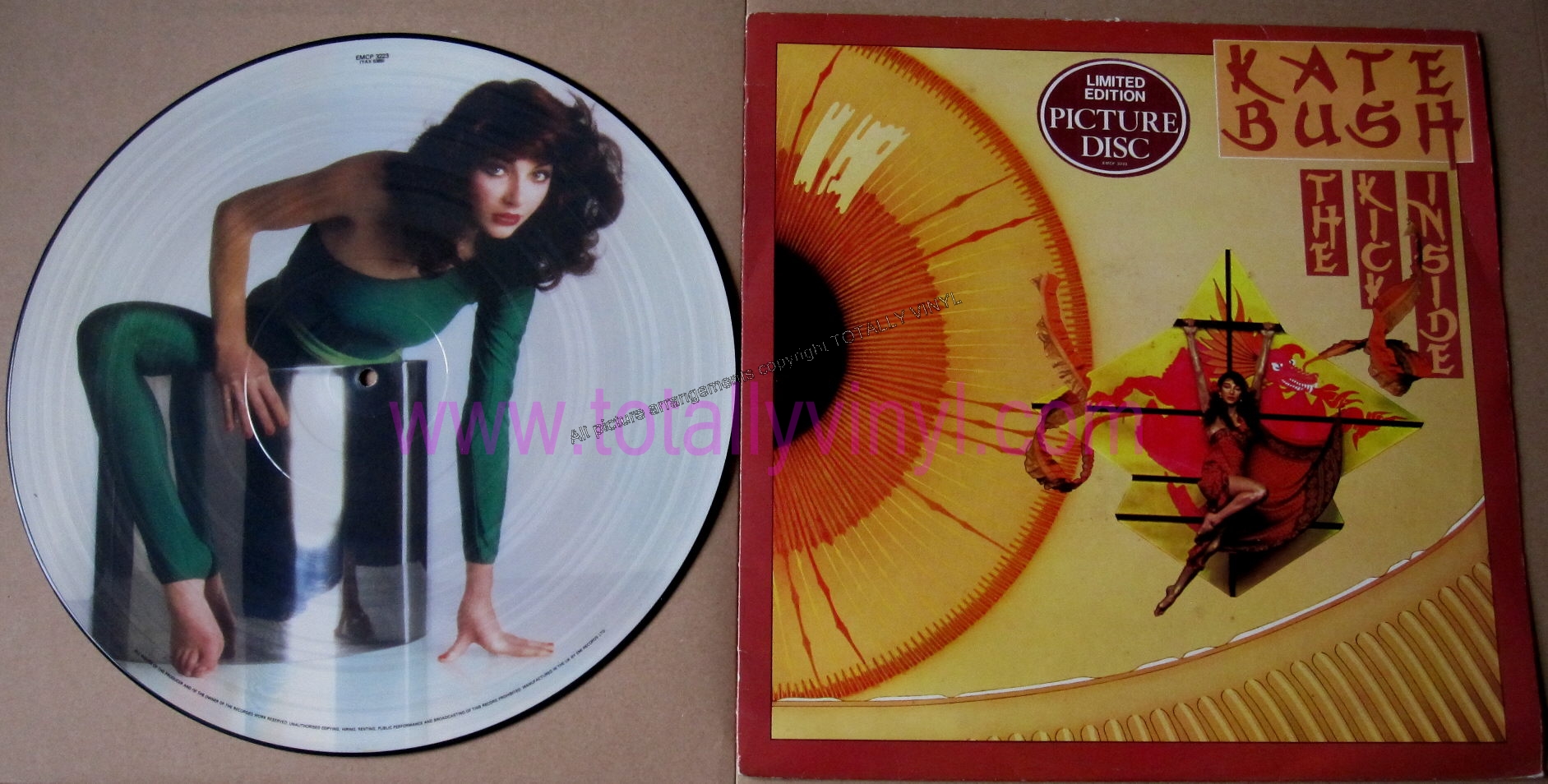 Totally Vinyl Records Bush, Kate The kick inside LP Picture Disc Vinyl