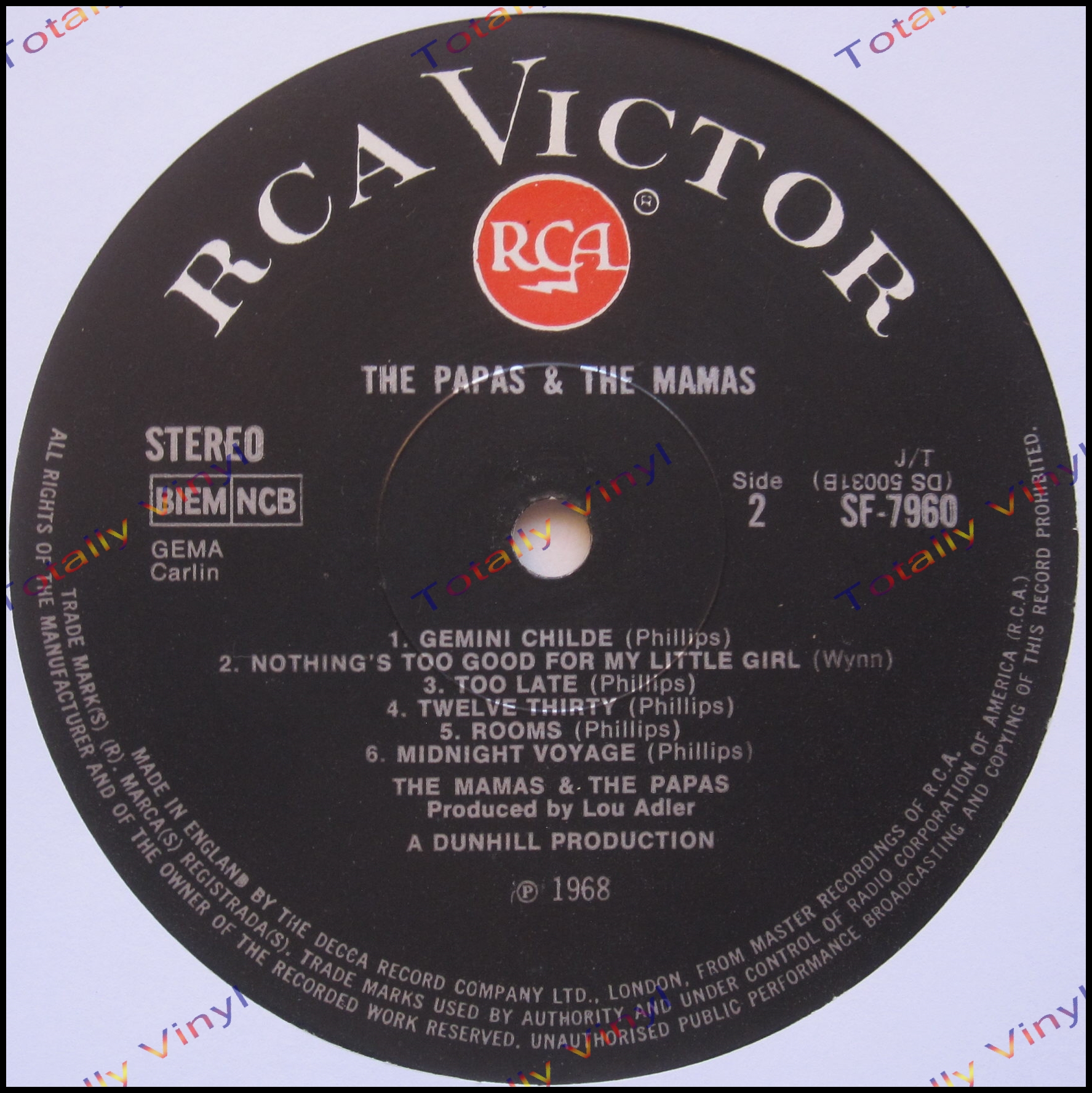 Totally Vinyl Records Mamas and Papas Papas and Mamas LP