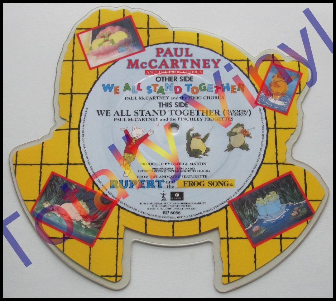 Totally Vinyl Records McCartney and the Frog Chorus, Paul We all