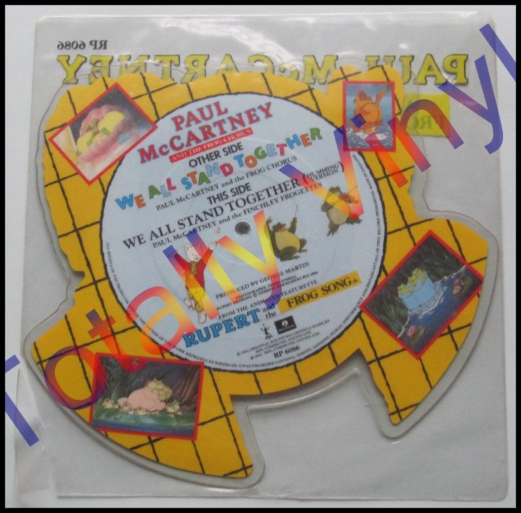 Totally Vinyl Records McCartney and the Frog Chorus, Paul We all