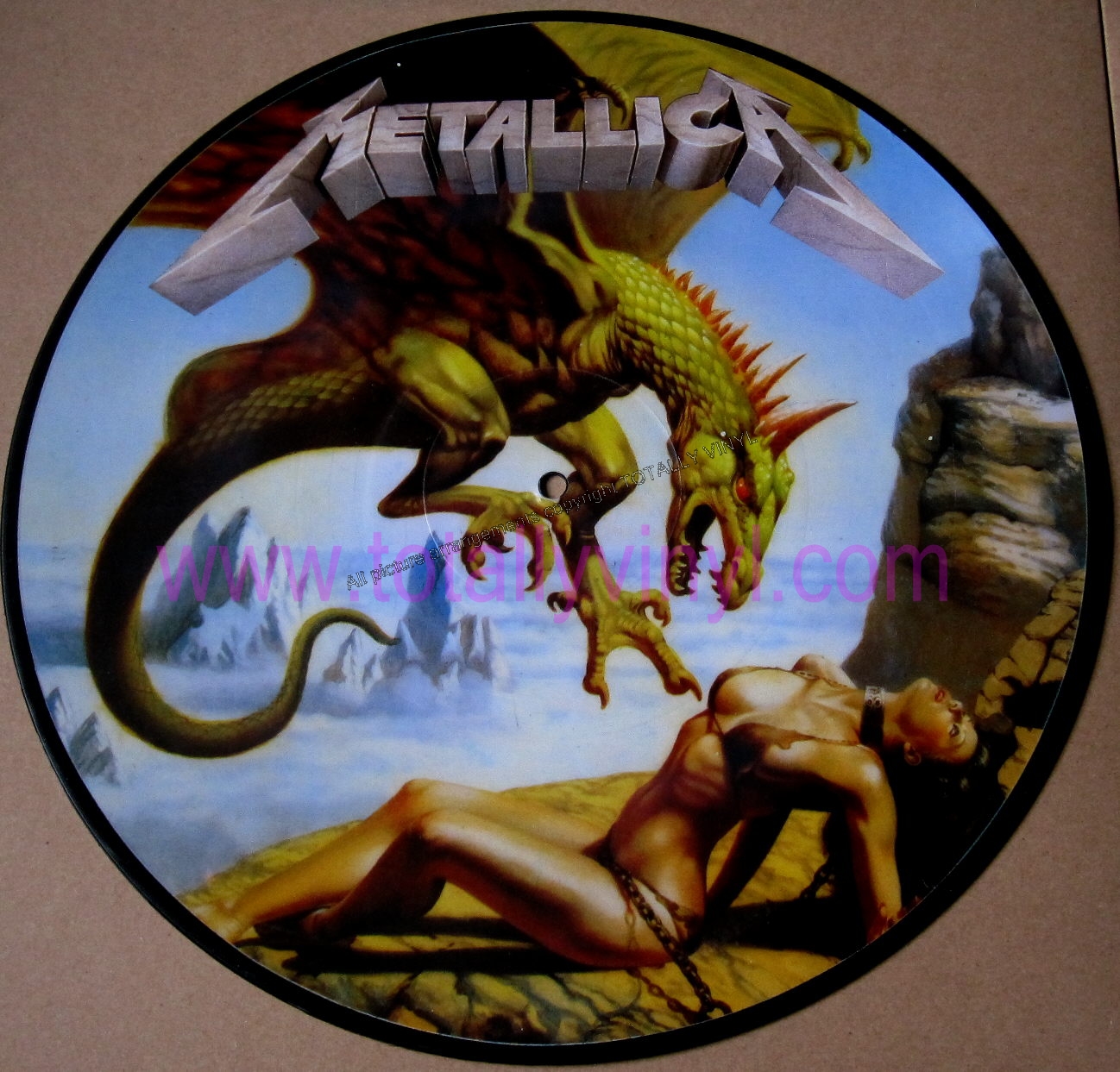 Totally Vinyl Records Metallica No remorse LP Picture Disc Vinyl