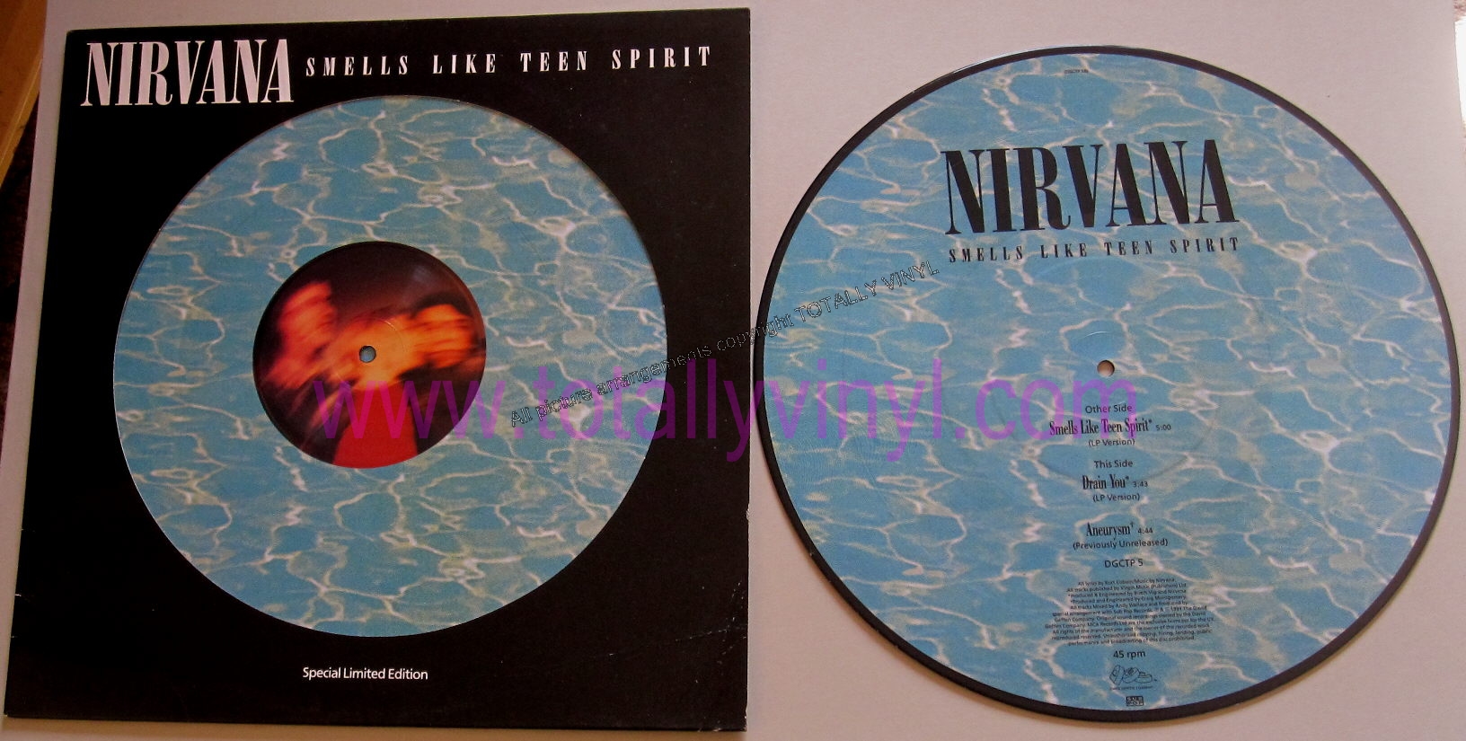 Totally Vinyl Records Nirvana Smells Like Teen Spirit 12 Inch