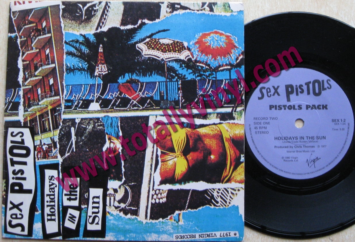 Totally Vinyl Records Sex Pistols Holidays In The Sun 7 Inch