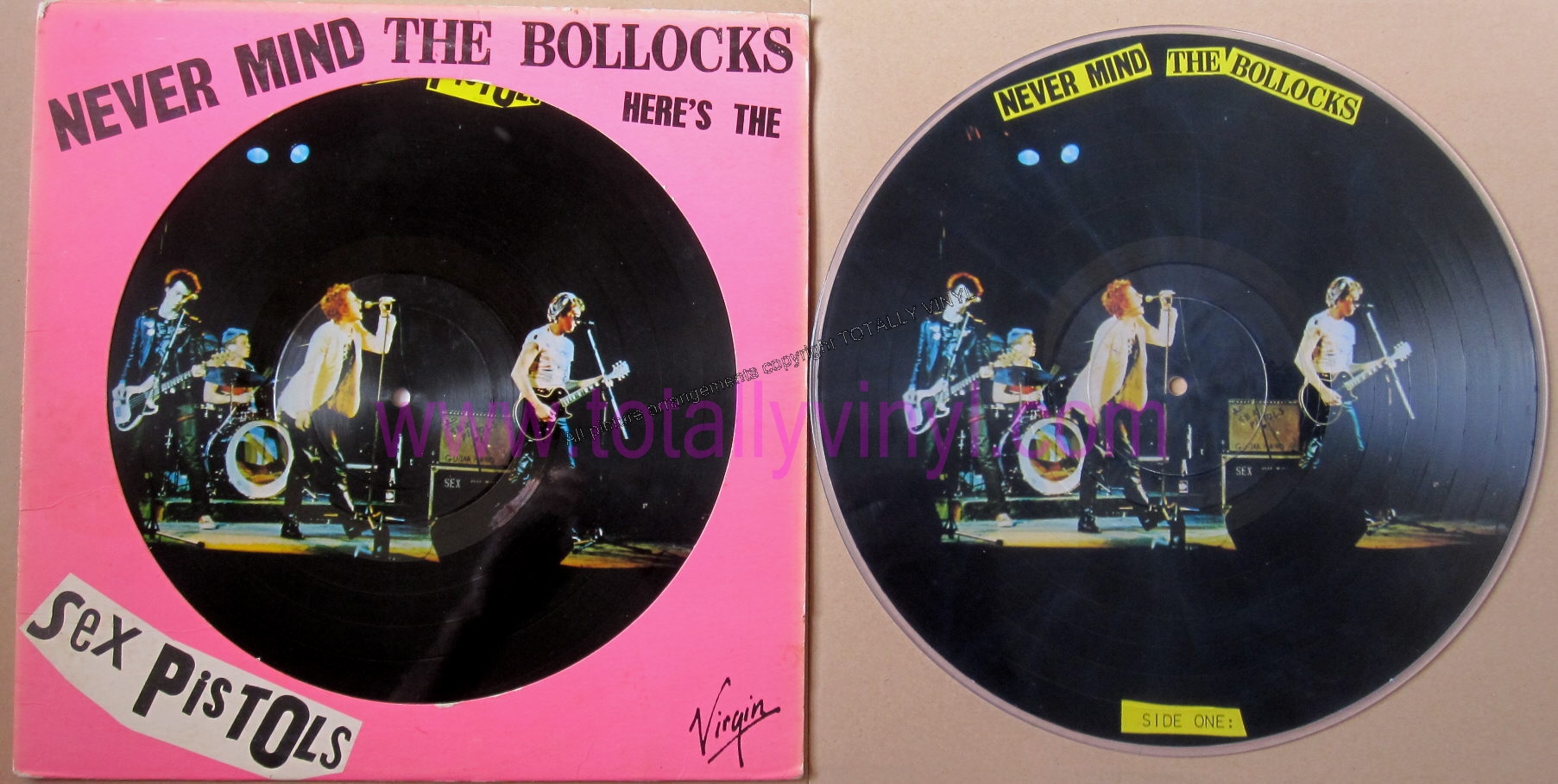 Totally Vinyl Records Sex Pistols Never Mind The Bollocksheres 8904