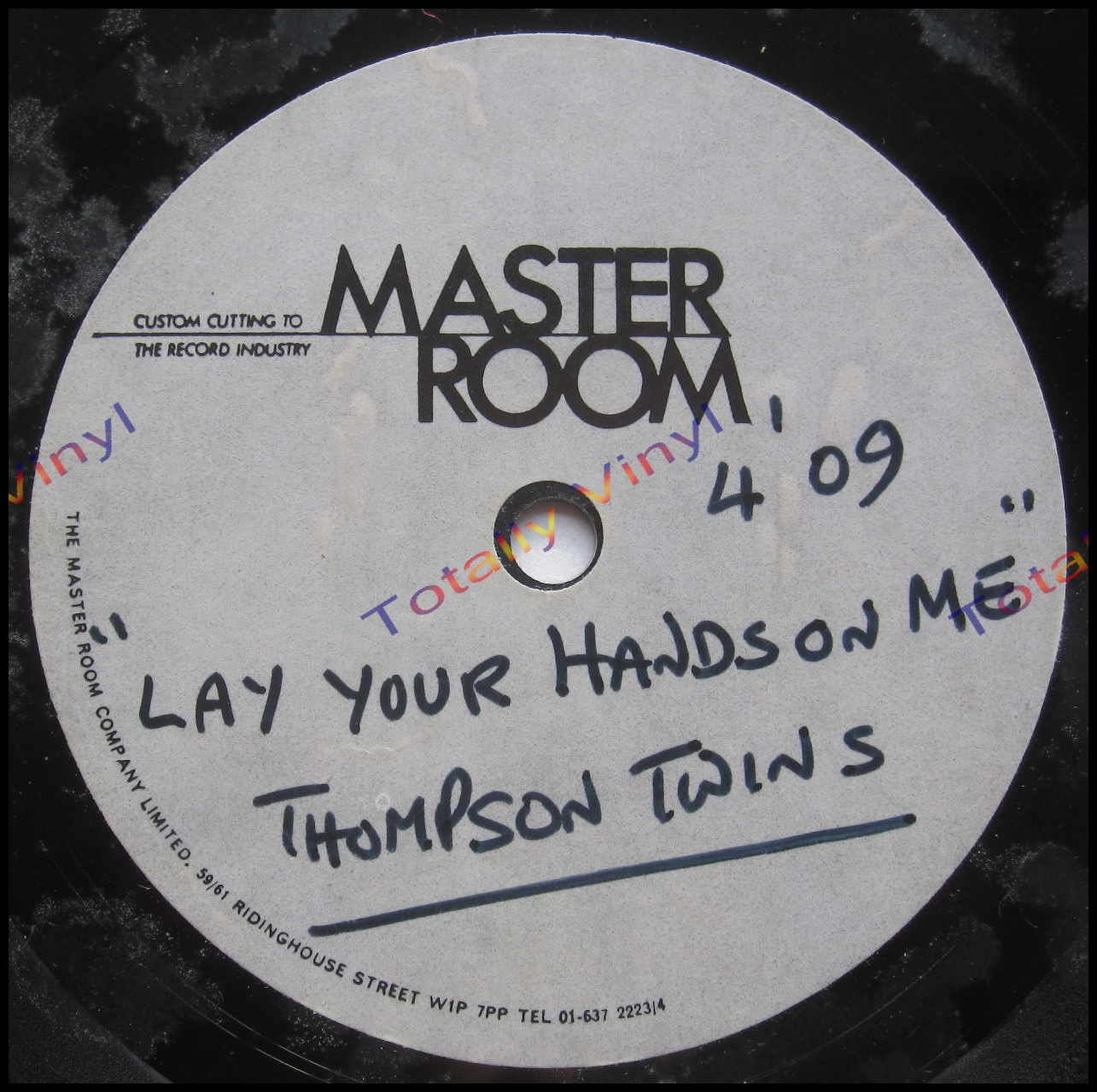 Totally Vinyl Records Thompson Twins Lay Your Hands On Me 409 7 Inch Acetate