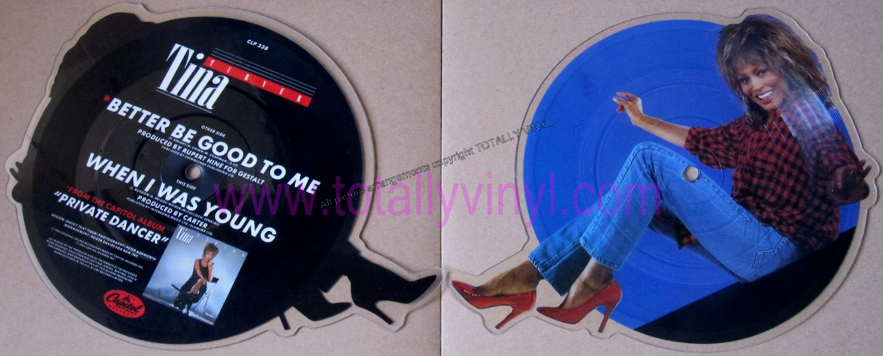 Totally Vinyl Records Turner, Tina Better be good to me / When I