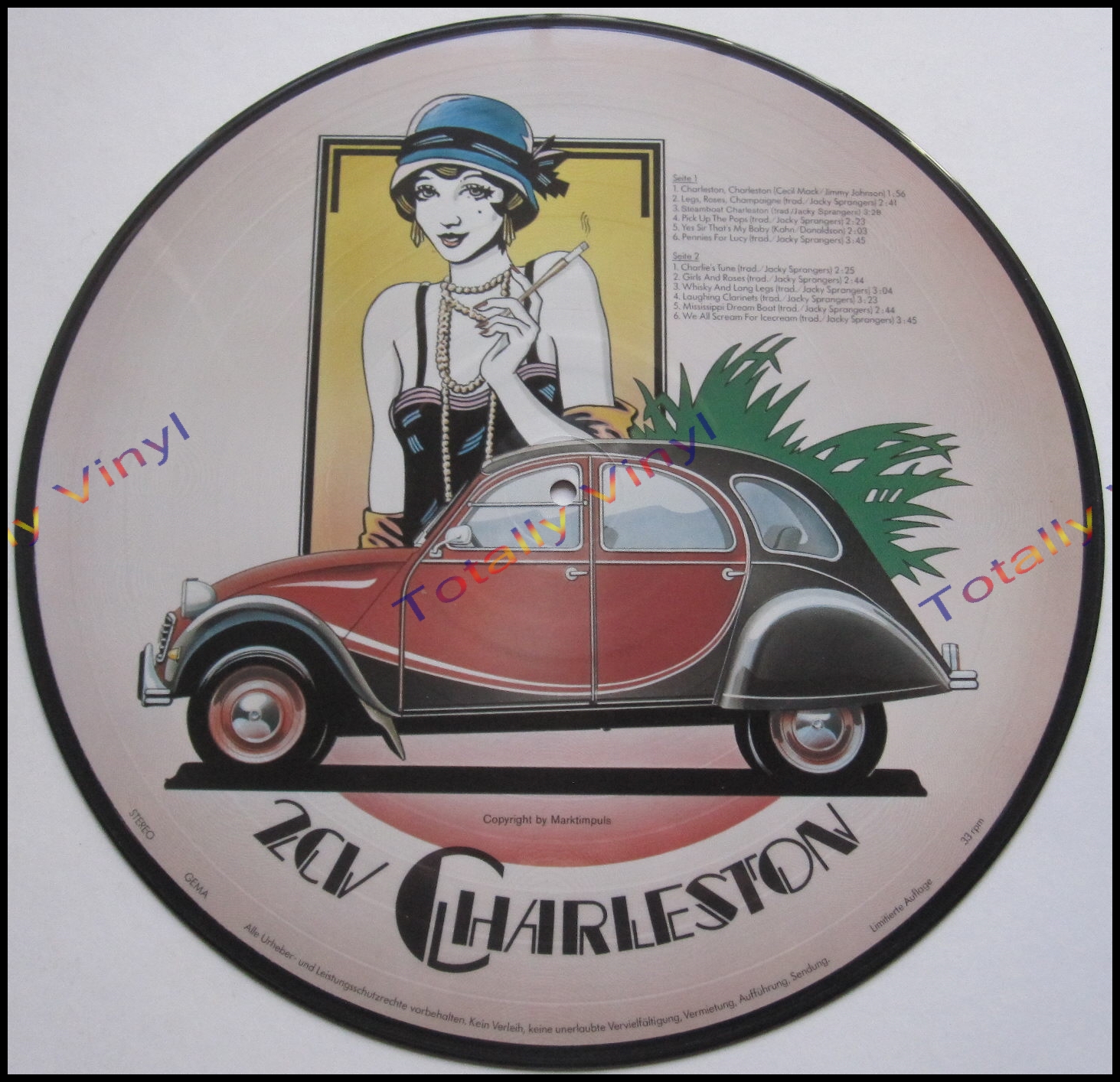 2cv charleston schallplatte