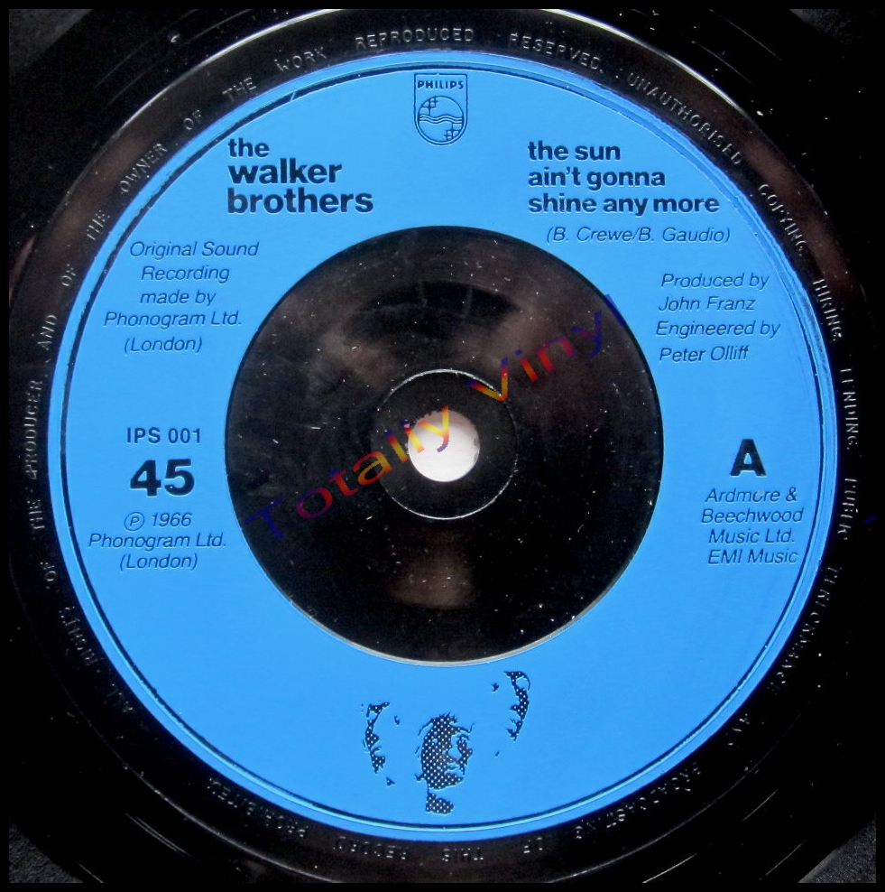 Totally Vinyl Records Walker Brothers, The First love never dies