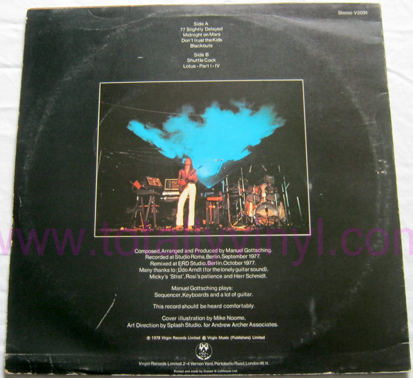 Totally Vinyl Records || Ashra - Blackouts LP Vinyl