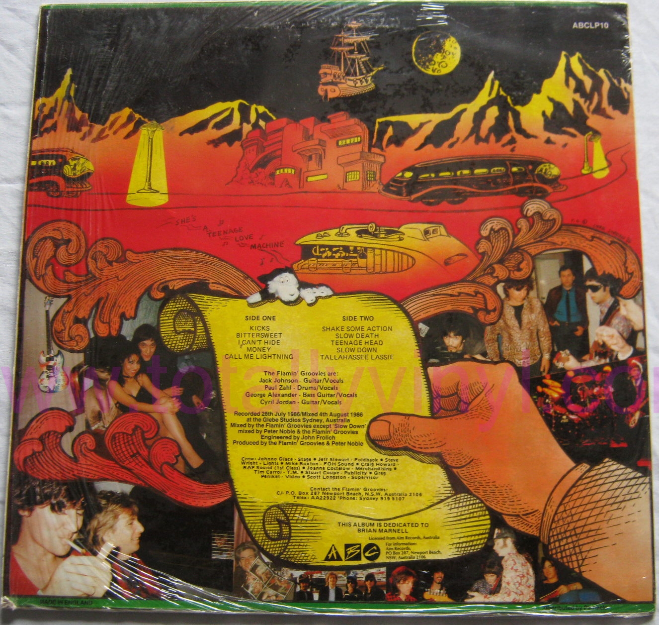 Totally Vinyl Records Flamin Groovies One Night Stand Lp Vinyl