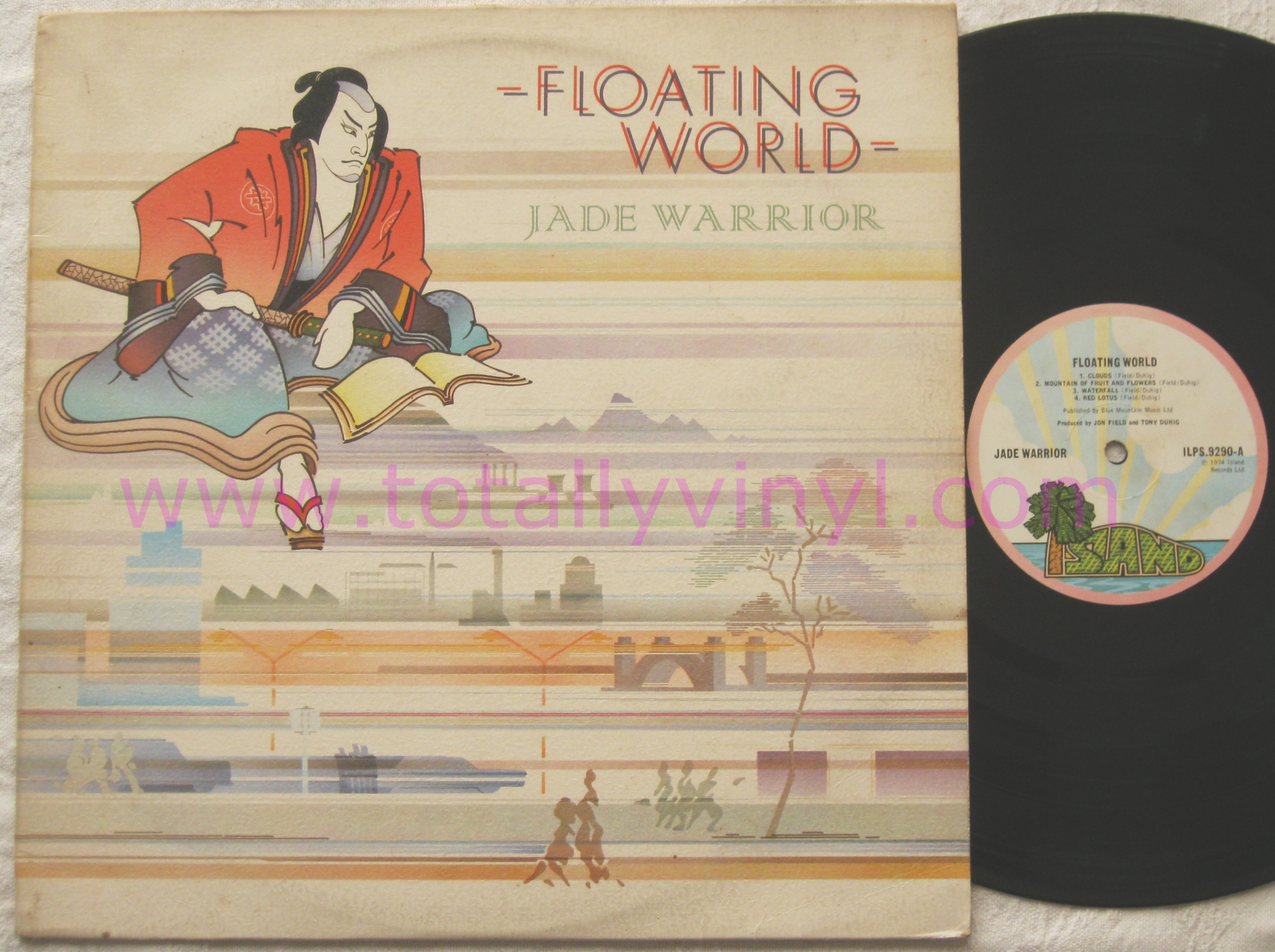 Totally Vinyl Records || Jade Warrior - Floating world LP Vinyl