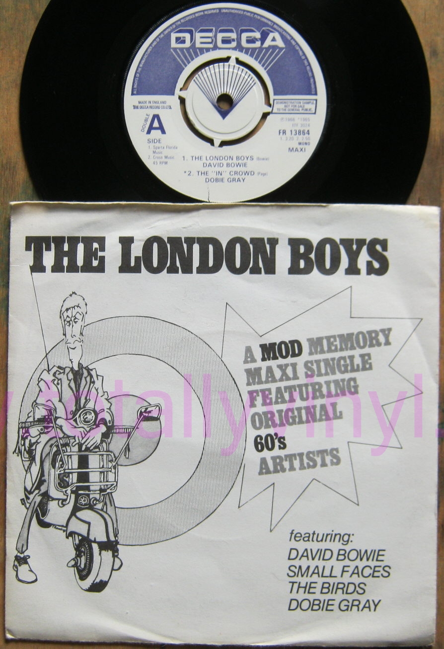 Totally Vinyl Records || Various Artists - The London Boys (David Bowie ...