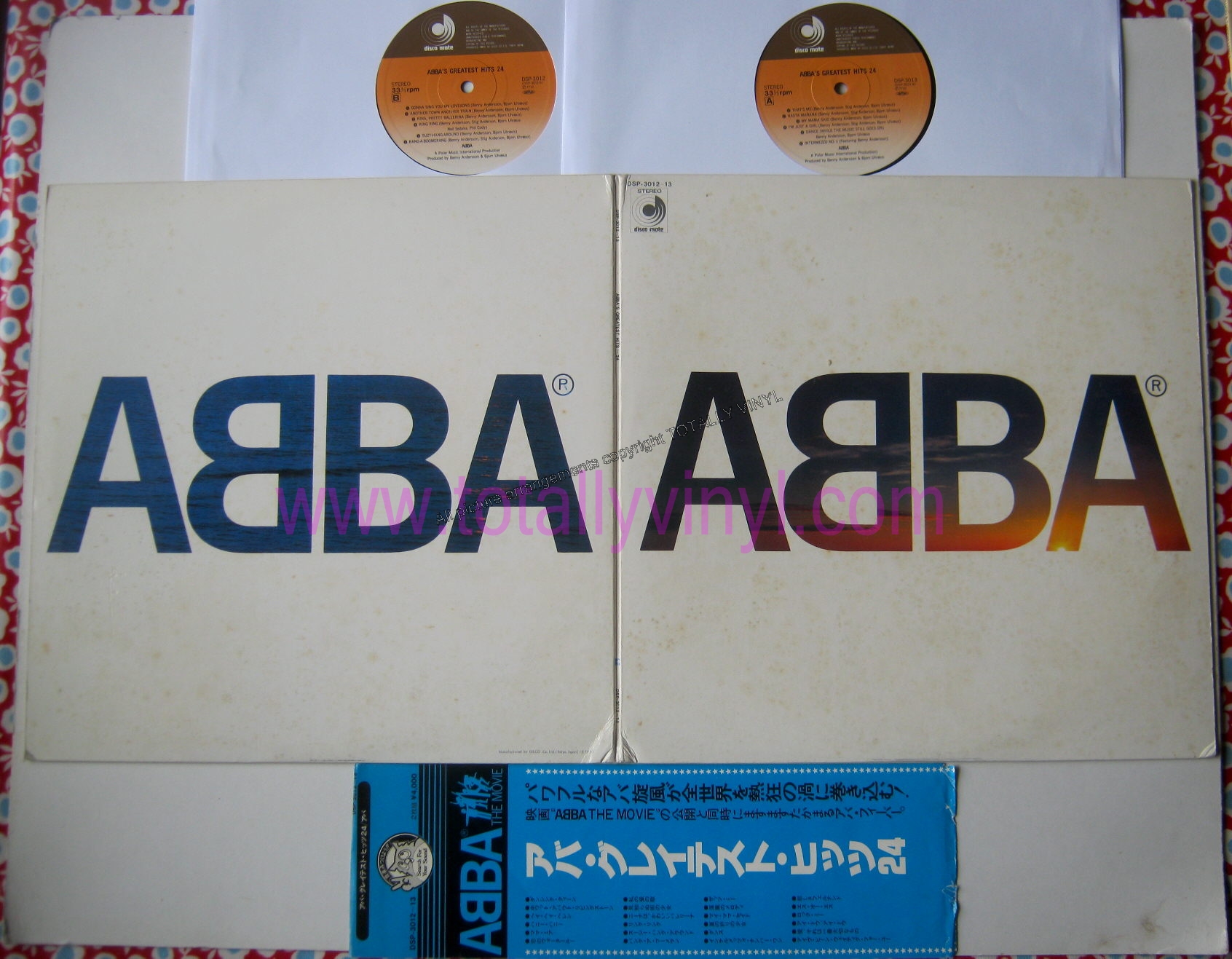 Totally Vinyl Records || Abba - Abba's greatest hits-24 LP LP x 2 Special  Cover