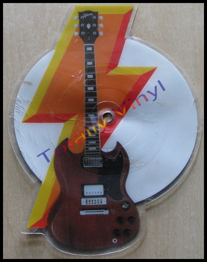 Totally Vinyl Records Ac Dc Who Made Who Guns For Hire Live 7 Inch Picture Disc Shaped