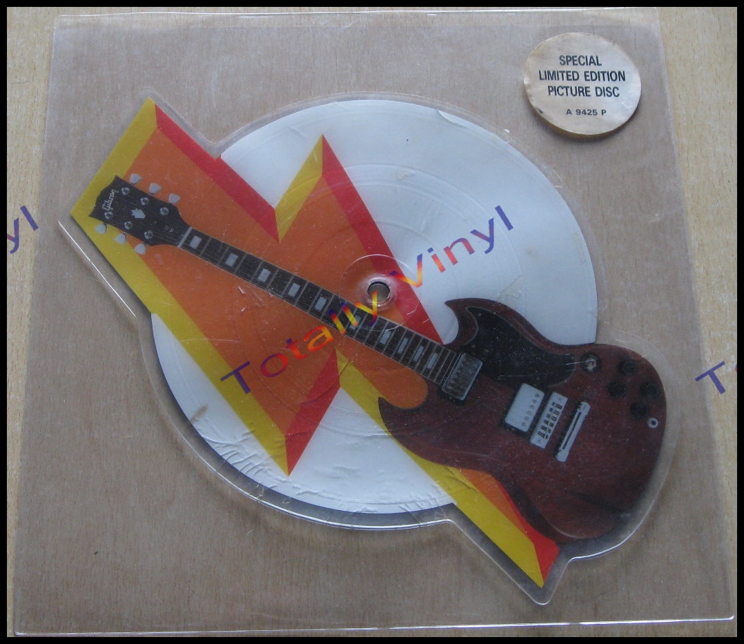 Totally Vinyl Records Ac Dc Who Made Who Guns For Hire Live 7 Inch Picture Disc Shaped