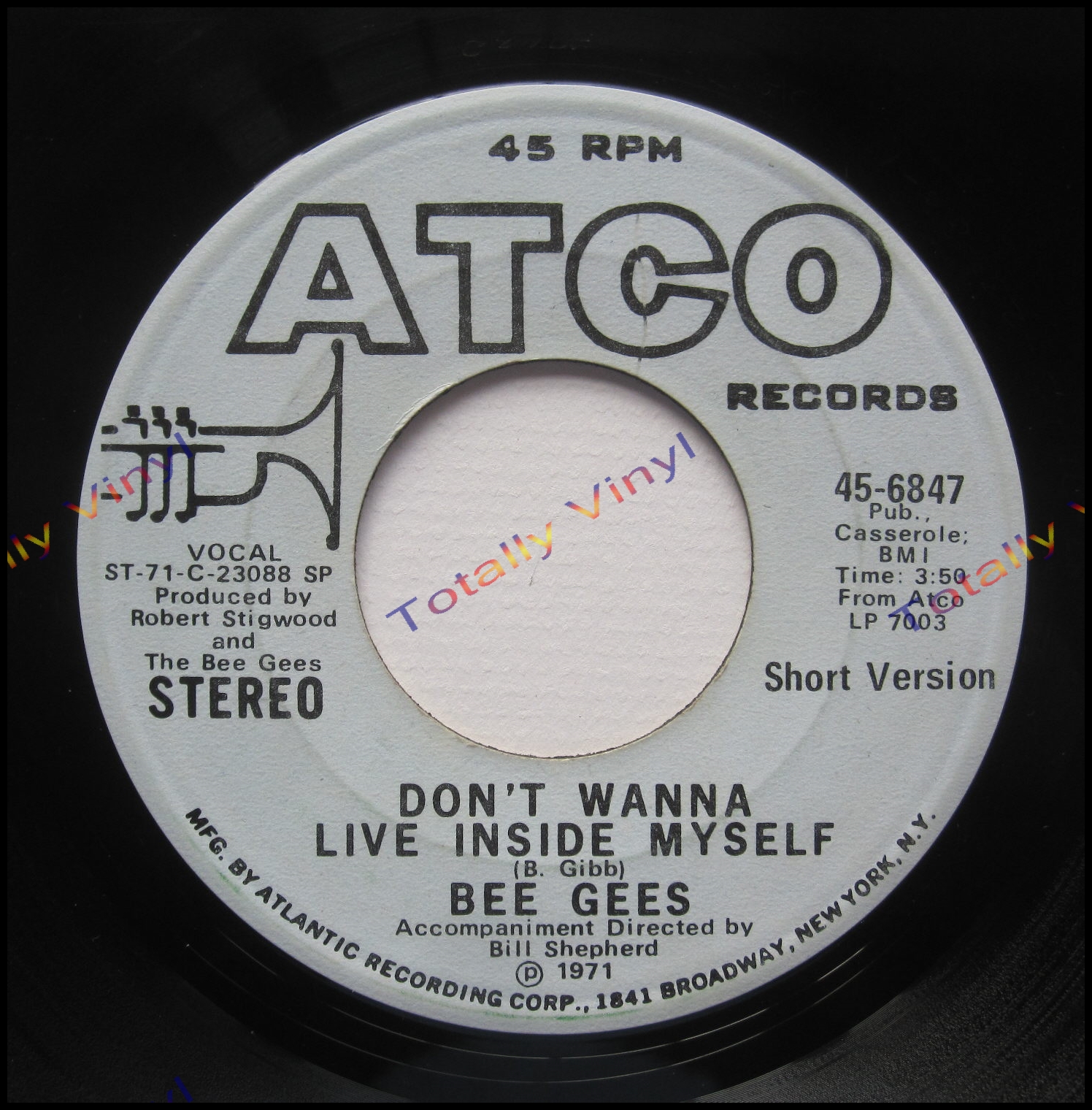 Totally Vinyl Records || Bee Gees, The - Don't wanna live inside myself ...