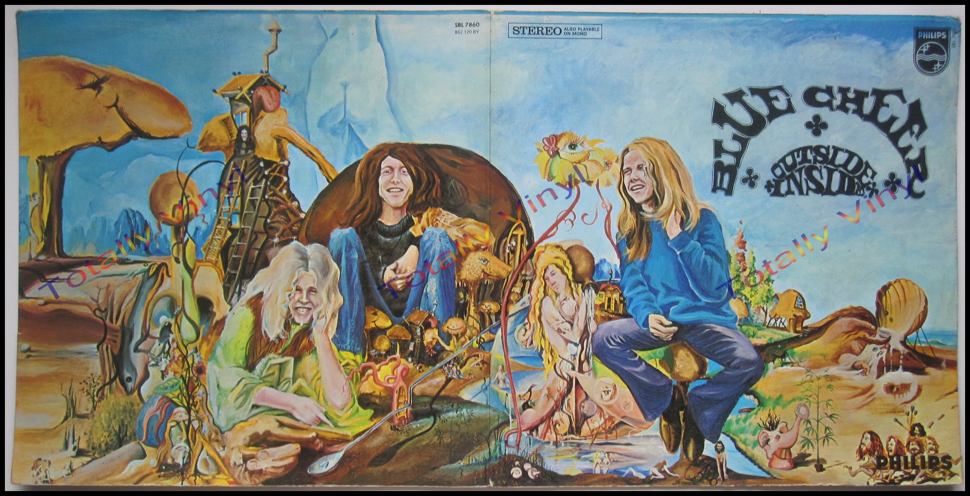 Totally Vinyl Records Blue Cheer Outsideinside LP Special Cover