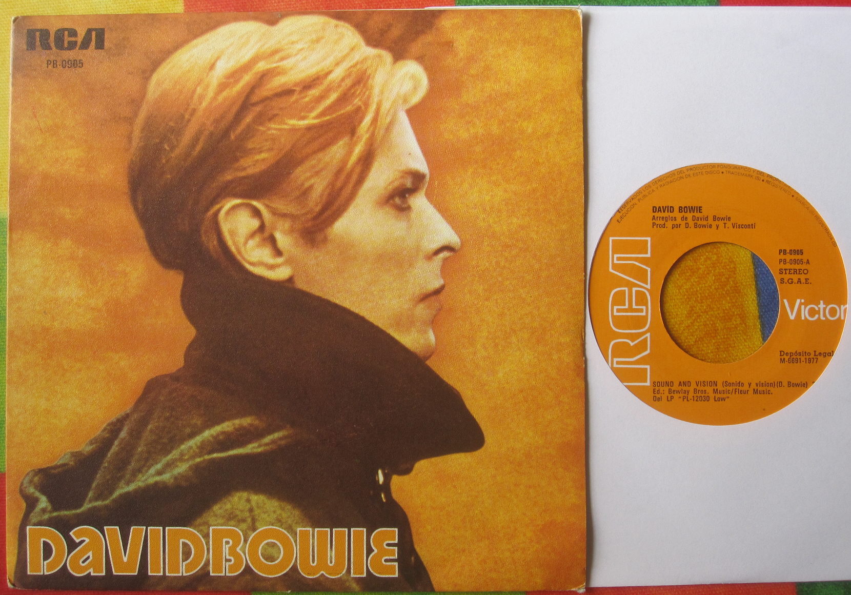 Totally Vinyl Records || Bowie, David - Sound and vision / (Sonido y ...