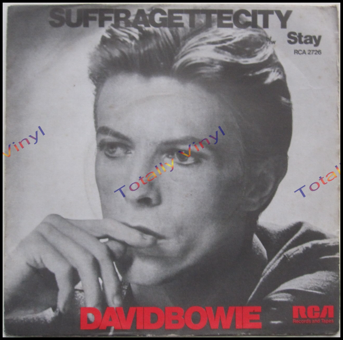 Totally Vinyl Records Bowie David Suffragette City Stay 7 Inch Picture Cover 