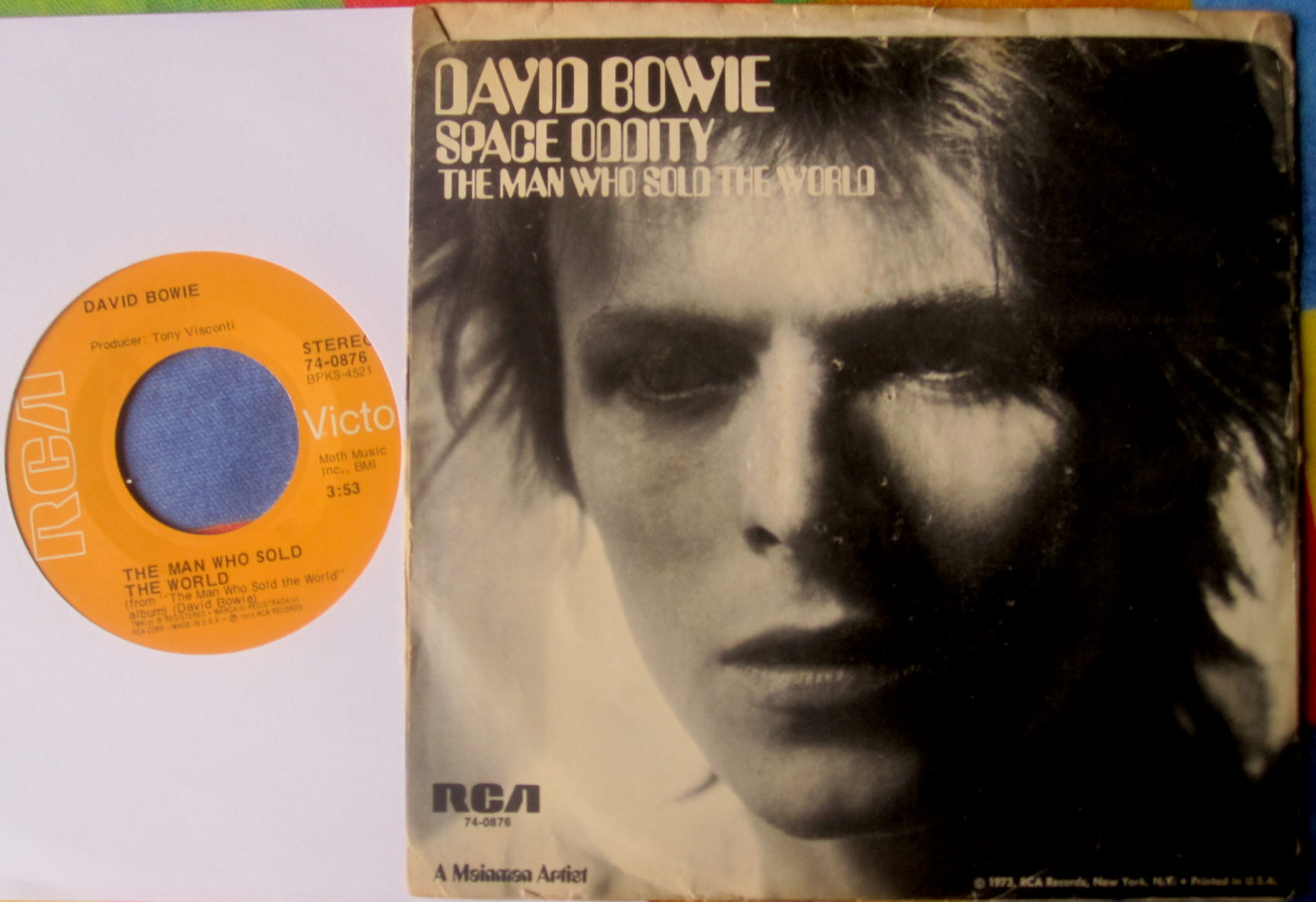 Totally Vinyl Records || Bowie, David - Space oddity / The man who sold ...