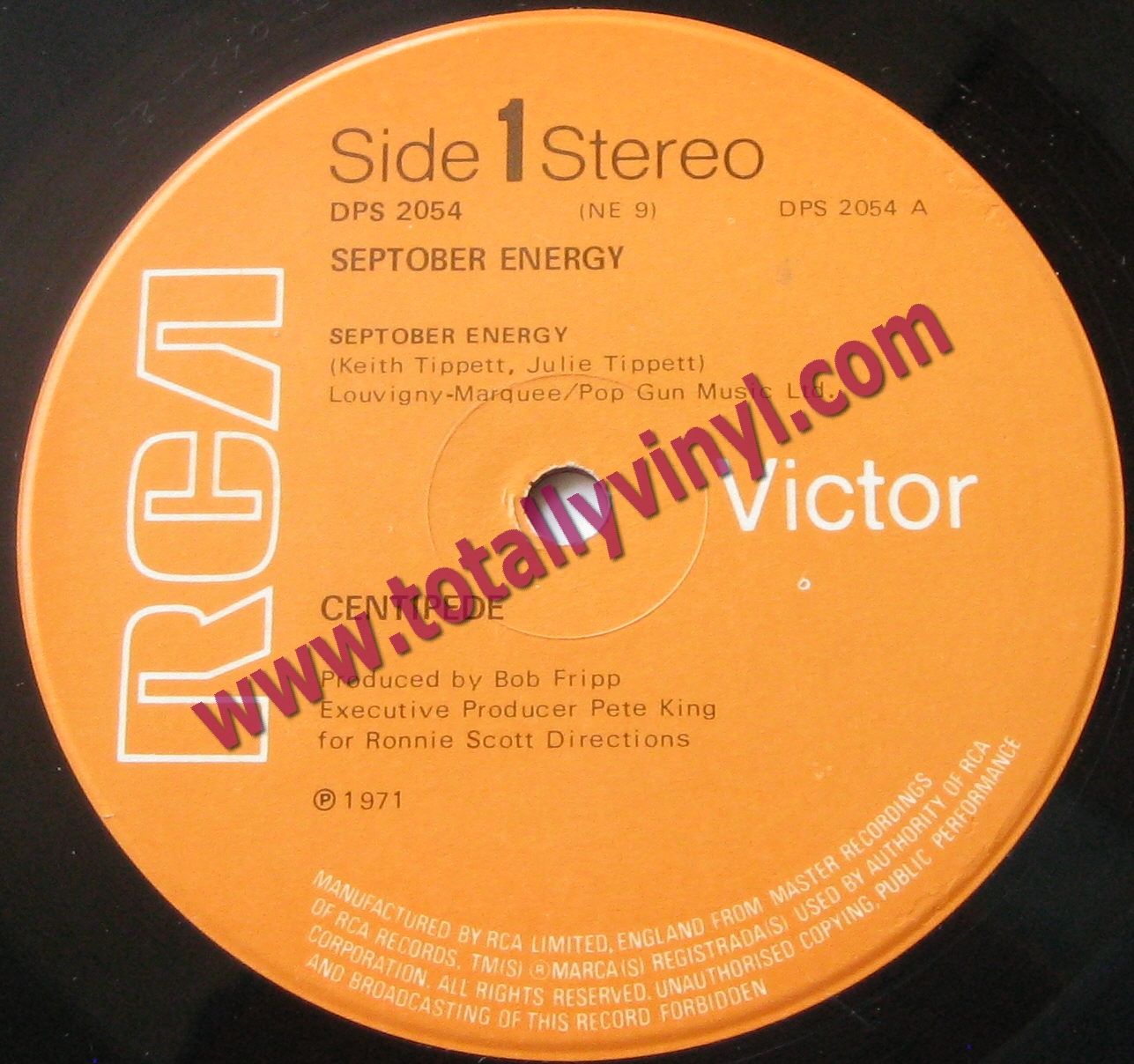 Totally Vinyl Records || Centipede - Septober energy LP LP x 2