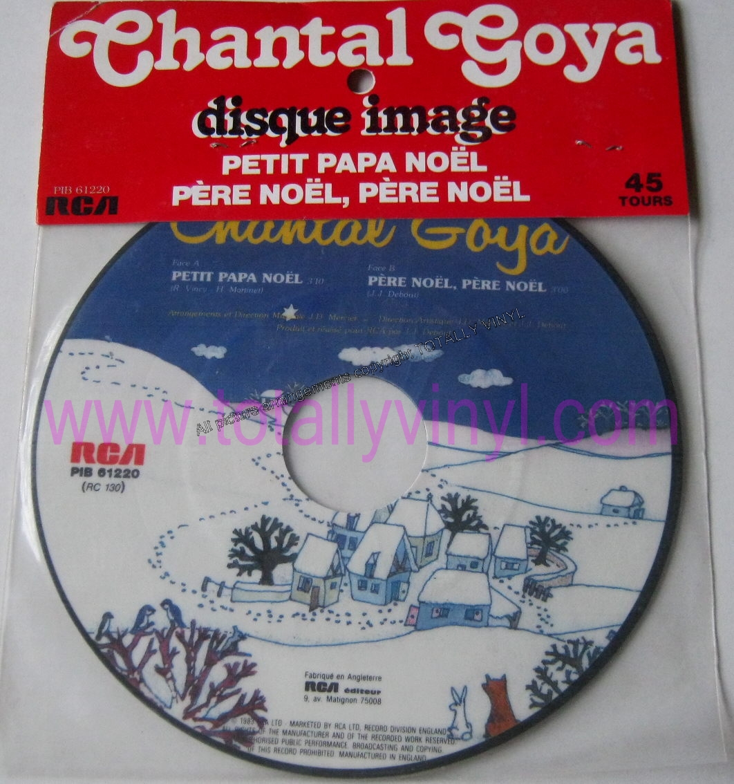 Totally Vinyl Records Goya Chantal Petit Papa Noel Pere Noel Totally Vinyl Records Goya Chantal Petit Papa Noel Pere Noel