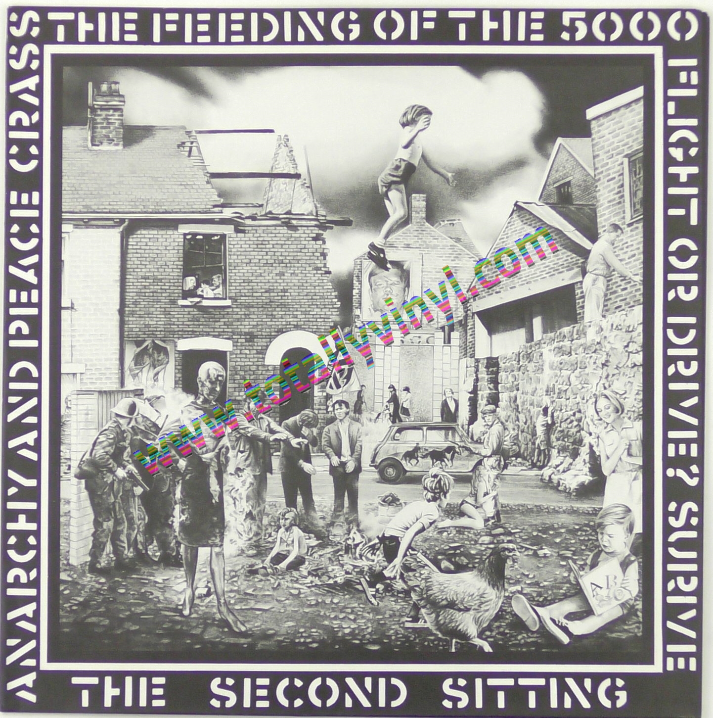 Totally Vinyl Records Crass The Feeding Of The Five Thousand the Totally Vinyl Records Crass The Feeding Of The Five Thousand the