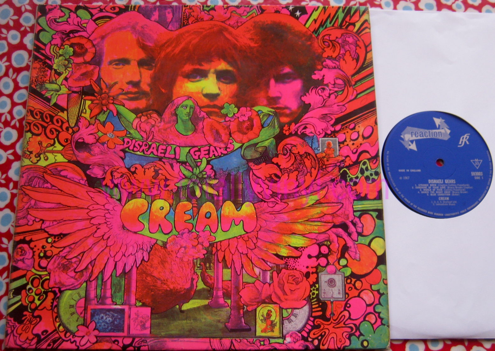 Totally Vinyl Records || Cream - Disraeli gears LP