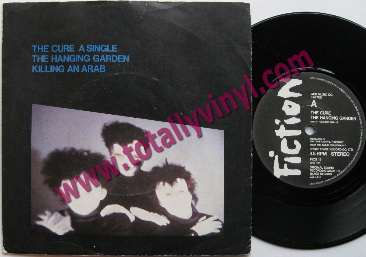 Totally Vinyl Records Cure The The Hanging Garden 7 Inch