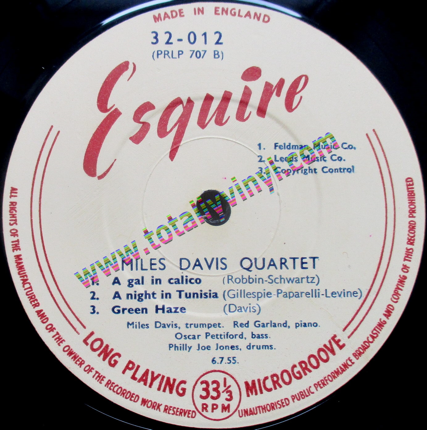 234950 MILES DAVIS / The Most Of Miles(LP)-