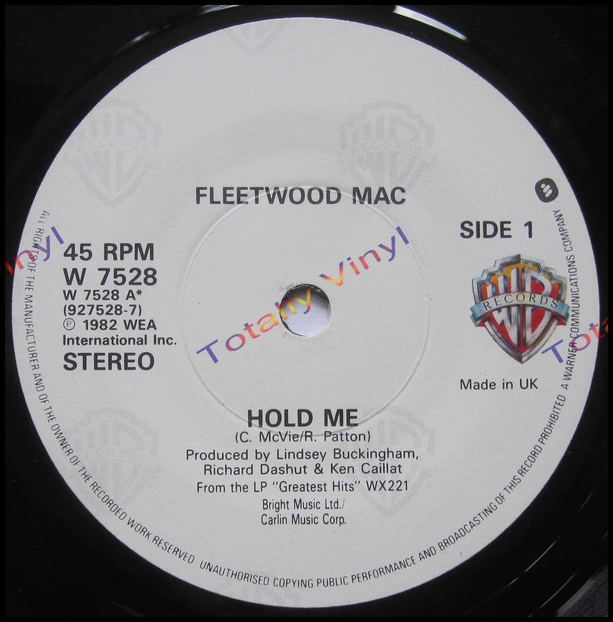 Fleetwood Mac - Hold Me -  Music