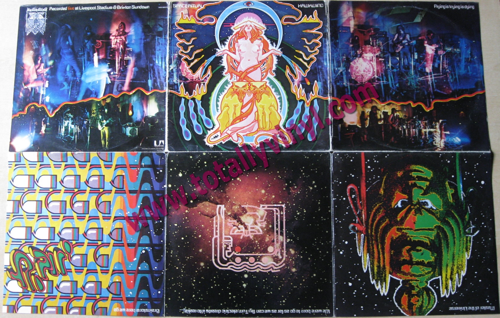 Hawkwind Space Ritual. Hawkwind Covers LP.
