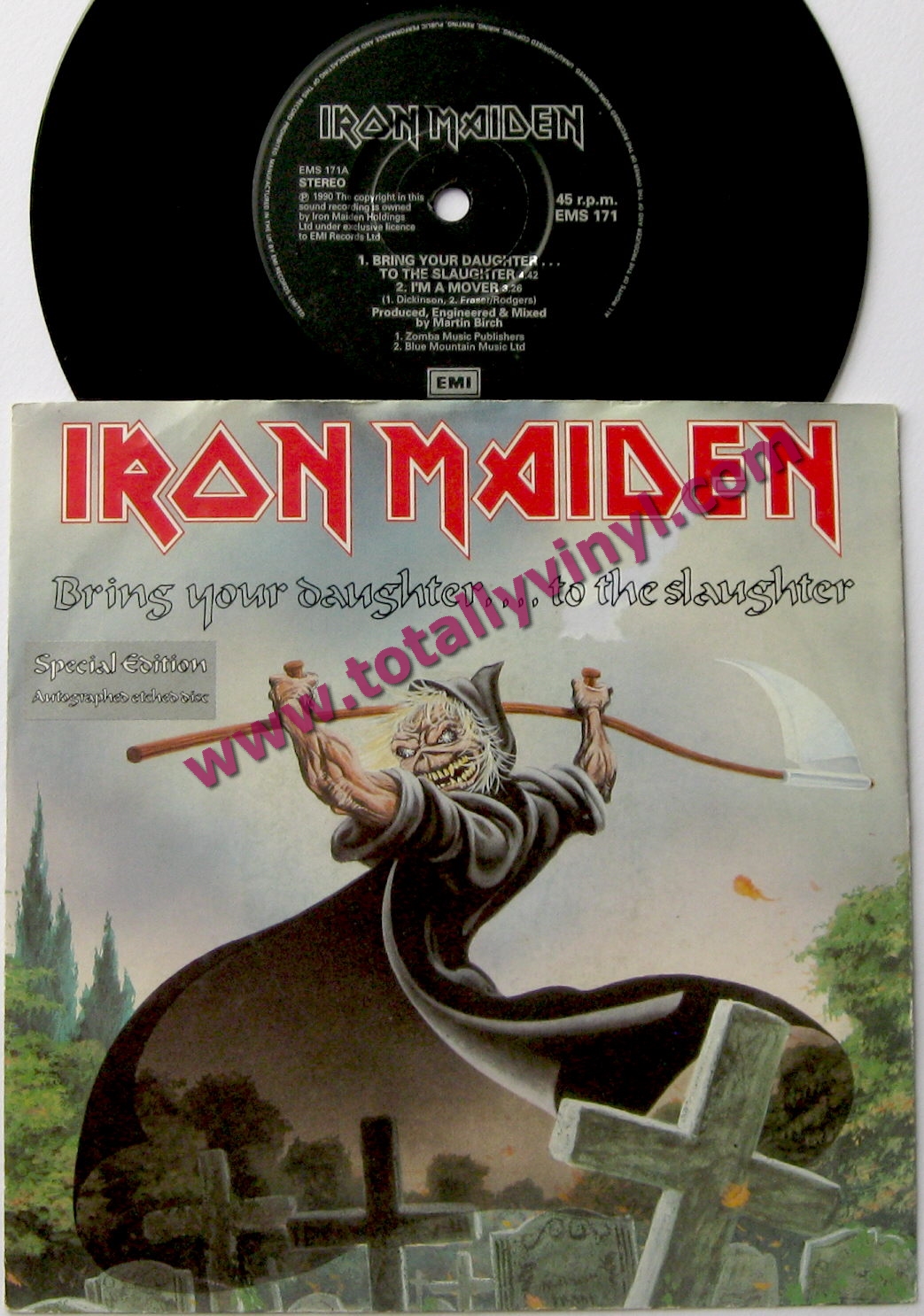 Totally Vinyl Records || Iron Maiden - Bring your daughter to the