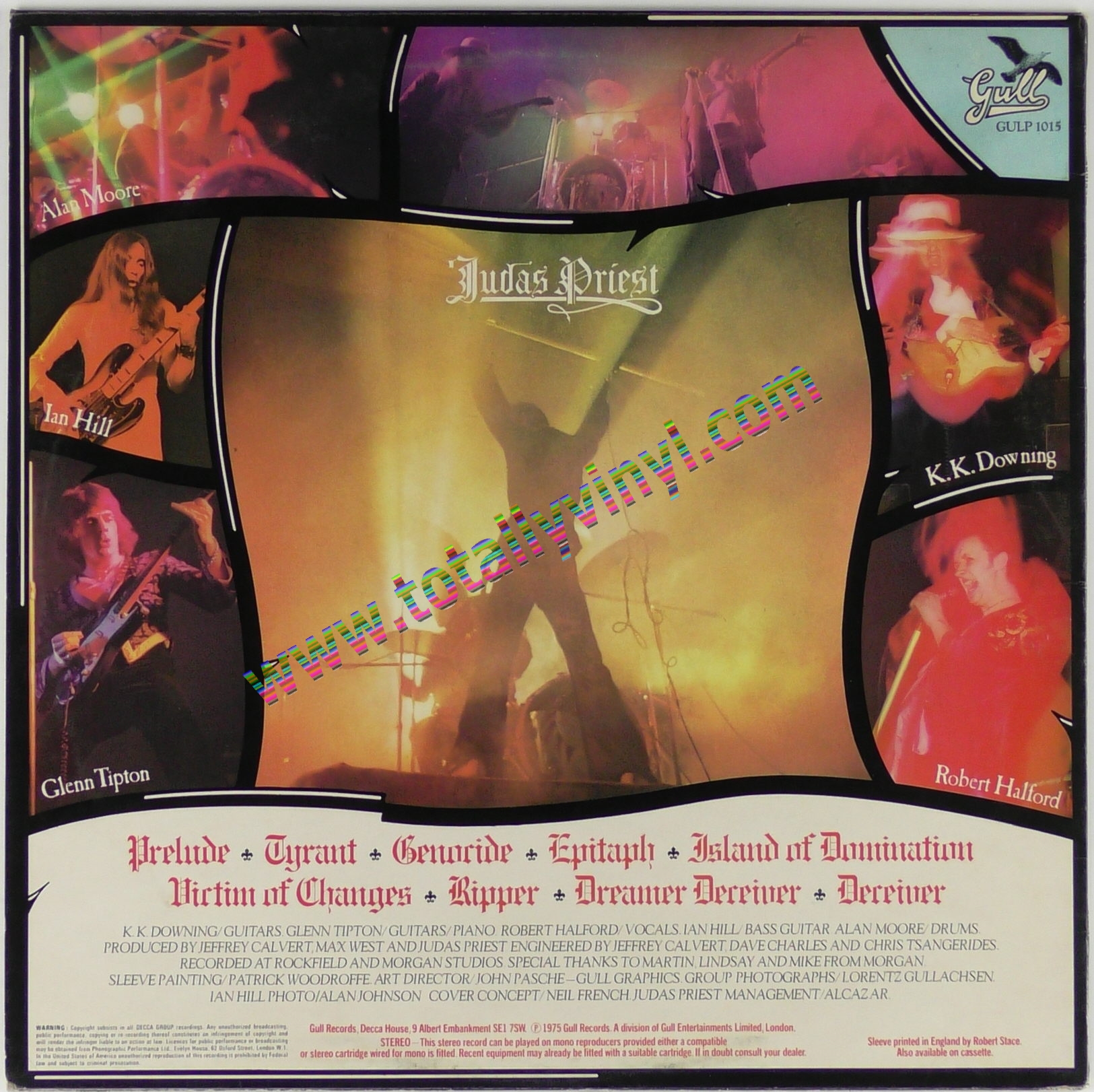 Totally Vinyl Records || Judas Priest - Sad wings of destiny LP