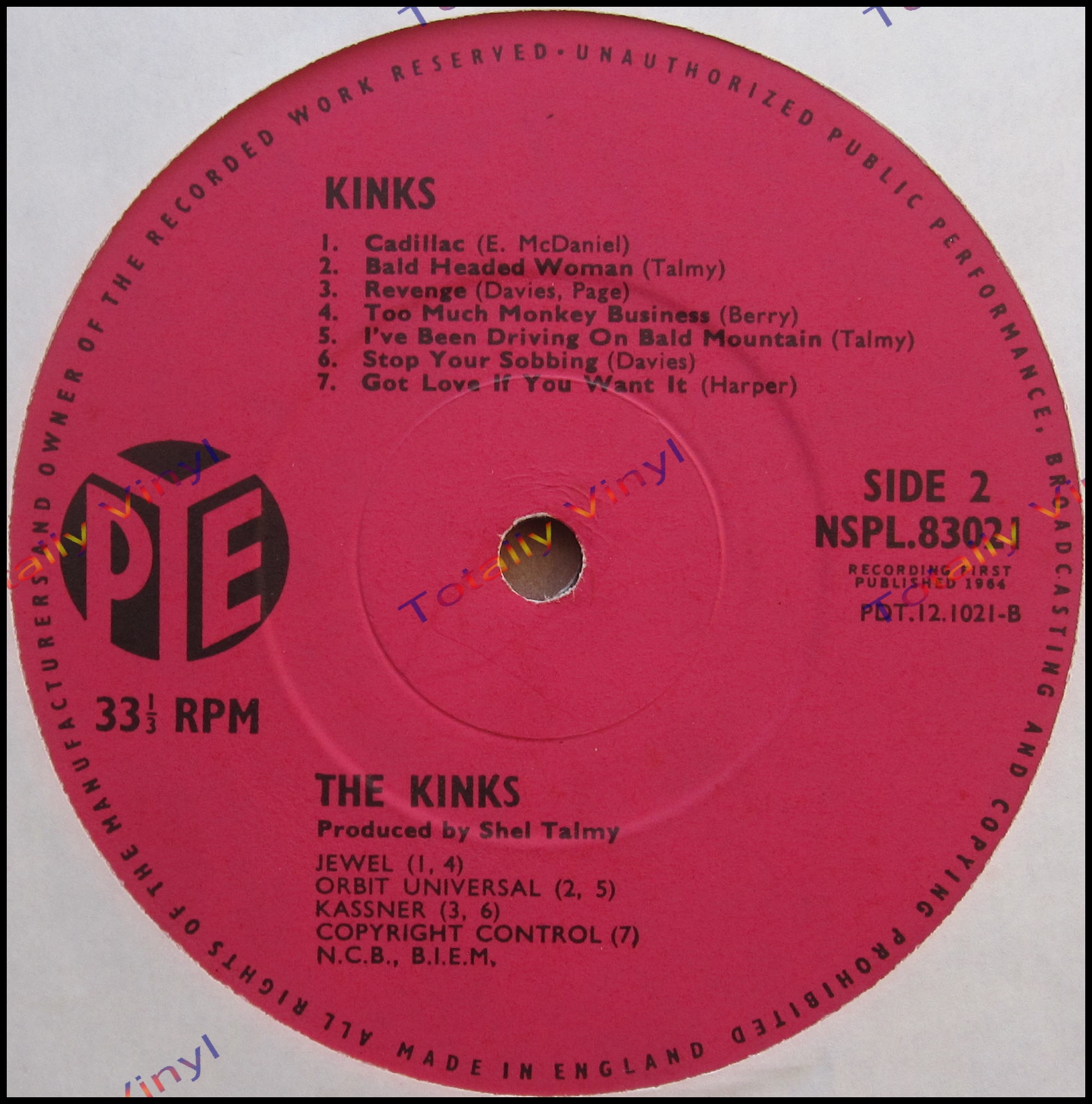 Totally Vinyl Records || Kinks, The - Kinks LP