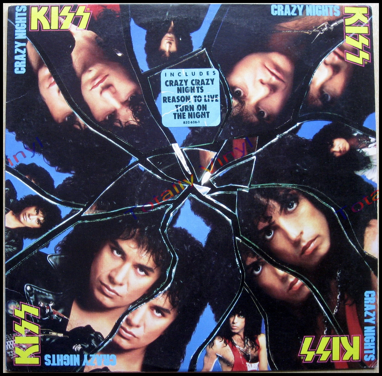 Totally Vinyl Records || Kiss - Crazy nights LP Promotional Issue