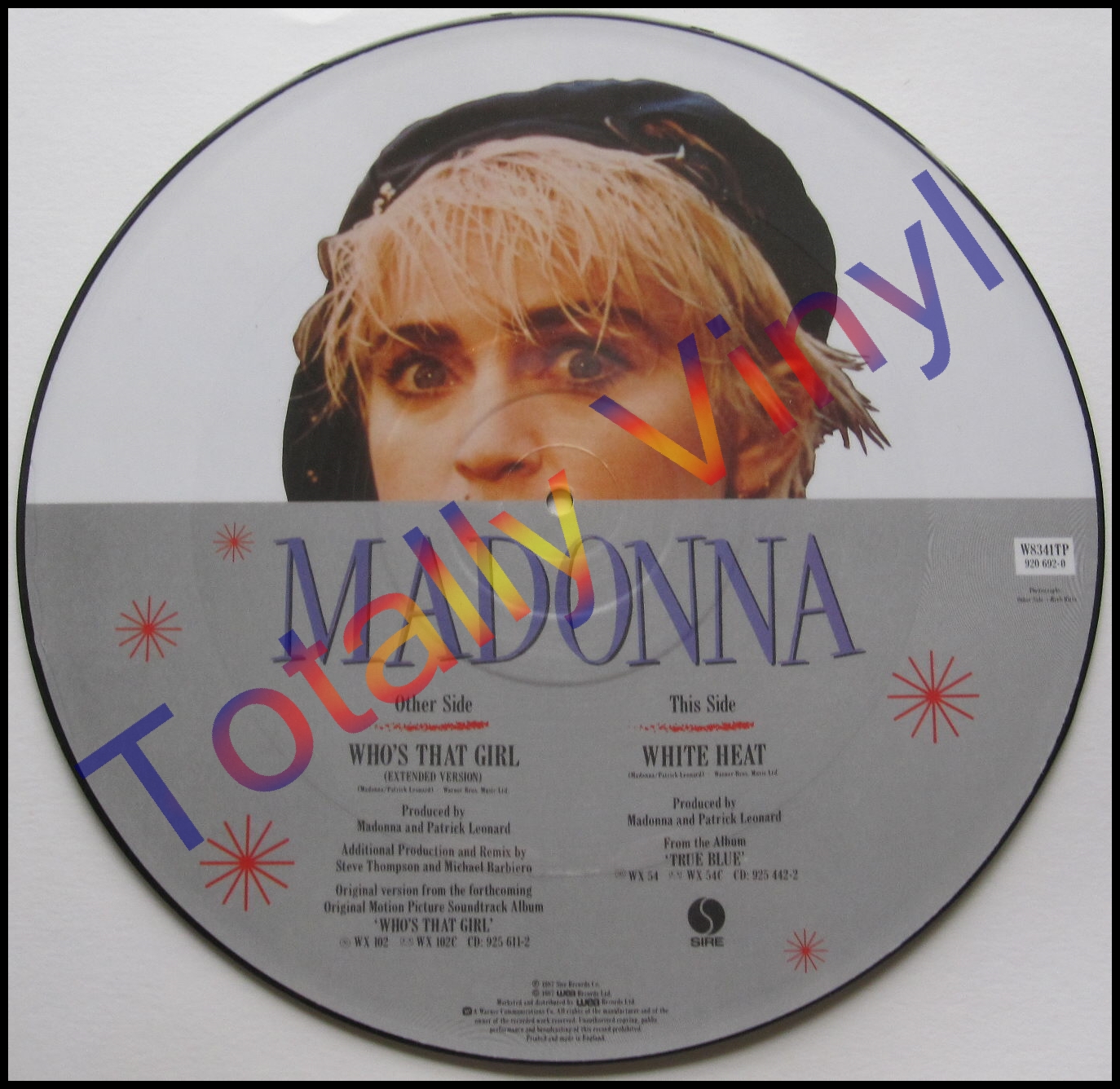 Totally Vinyl Records Madonna Whos That Girl Extended Version