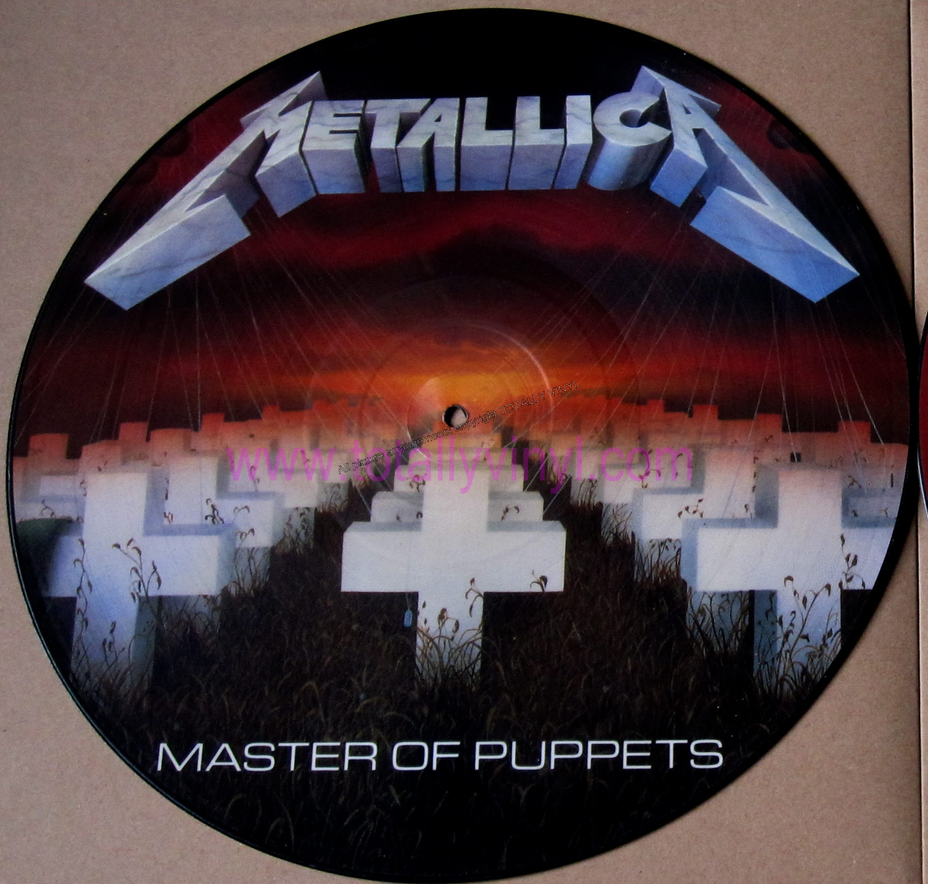 Totally Vinyl Records || Metallica - Master of puppets LP Picture Disc