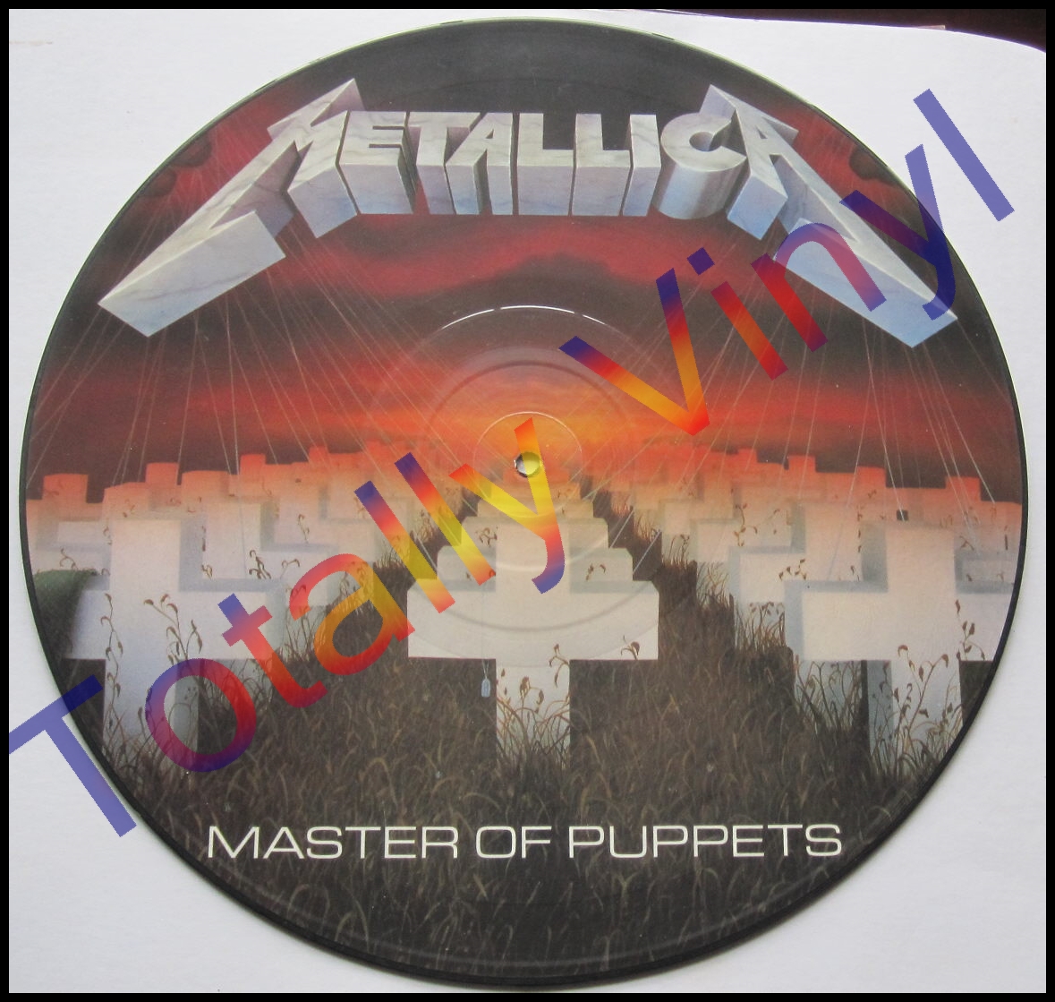 Totally Vinyl Records Metallica Master of puppets LP Picture Disc
