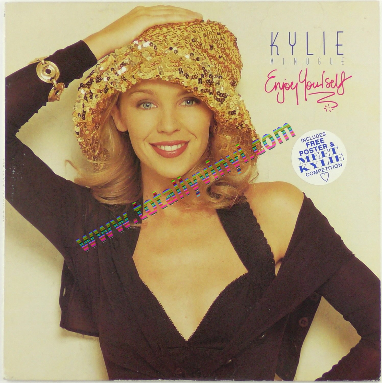 Totally Vinyl Records Minogue Kylie Enjoy Yourself LP Poster