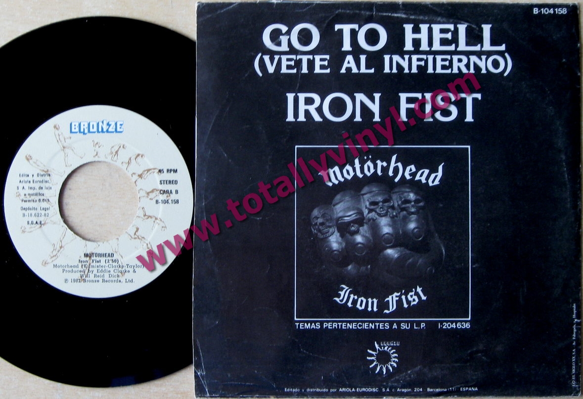 MOTORHEAD - Iron Fist And The Hordes From Hell