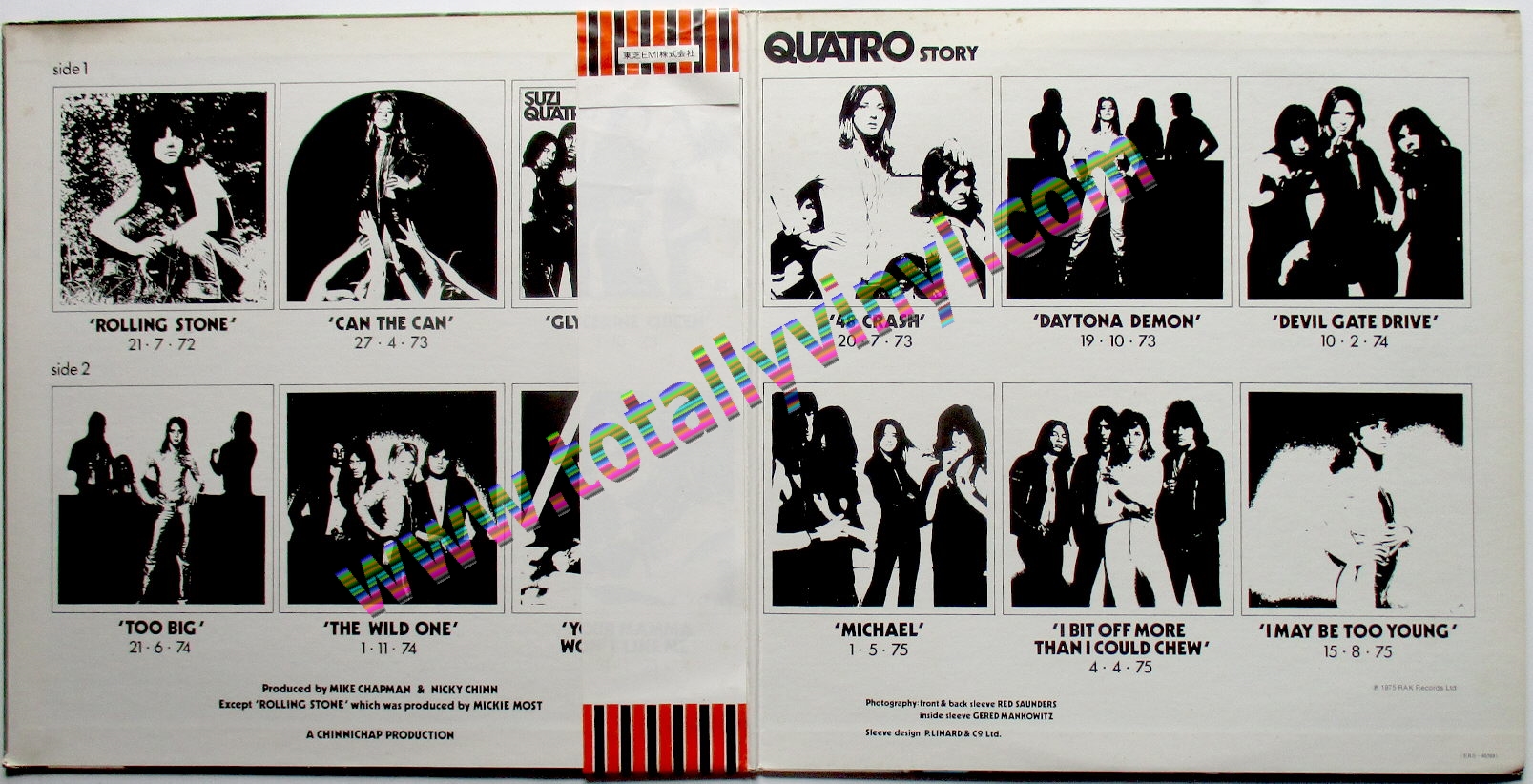 Totally Vinyl Records || Quatro, Suzi - The Suzi Quatro Story