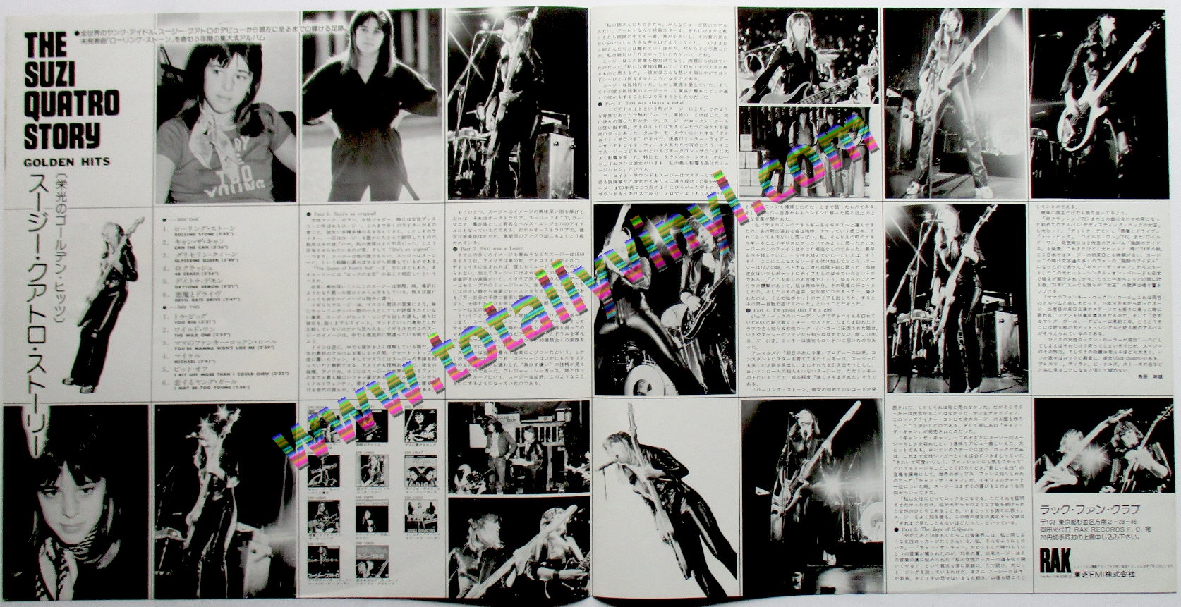 Totally Vinyl Records || Quatro, Suzi - The Suzi Quatro Story