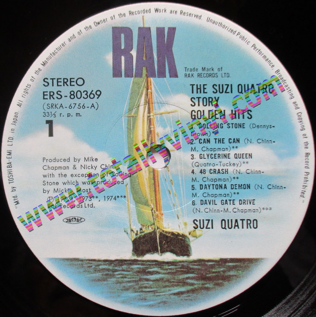 Totally Vinyl Records || Quatro, Suzi - The Suzi Quatro Story