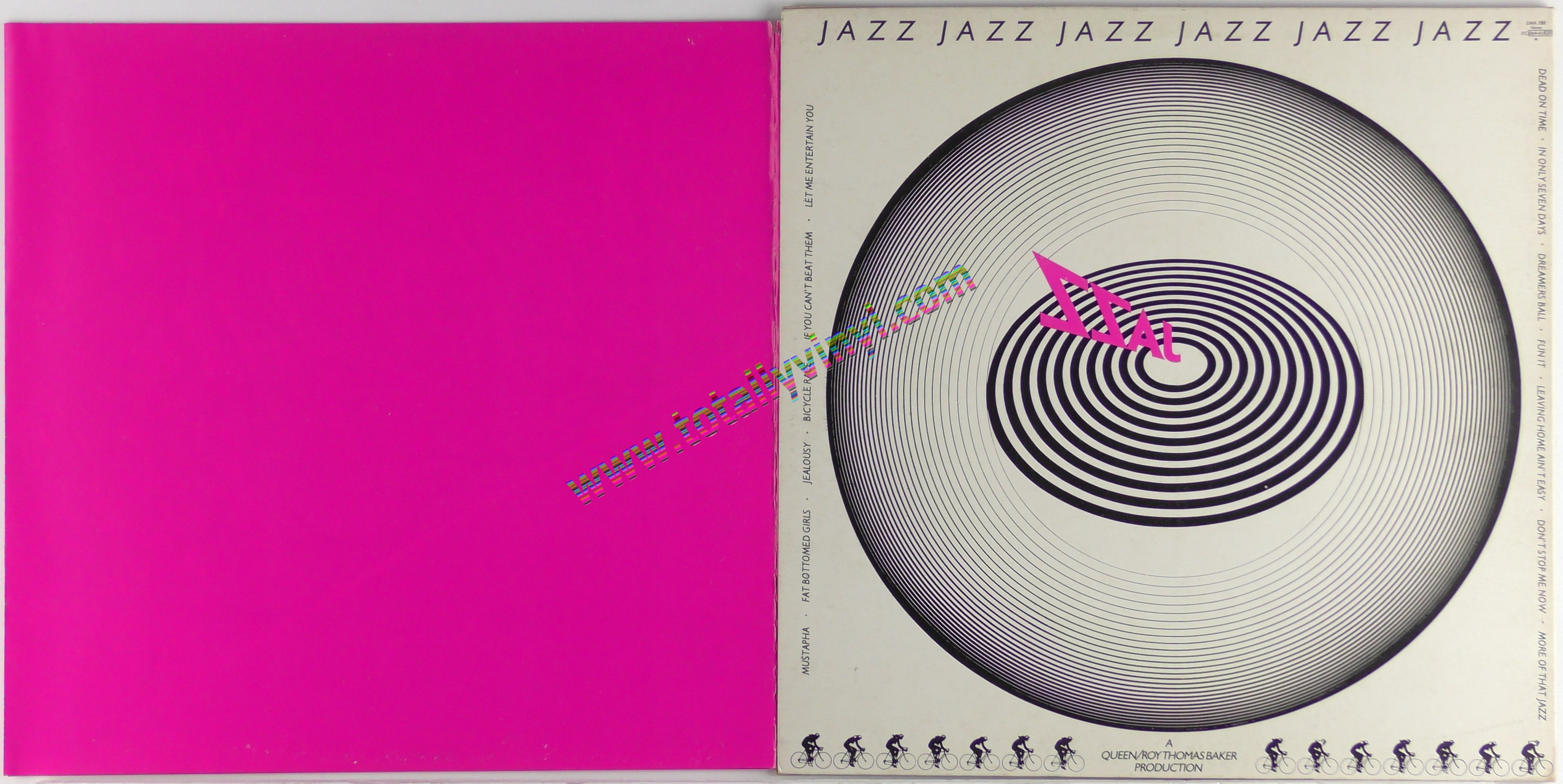 Totally Vinyl Records || Queen - Jazz LP Poster Special Cover