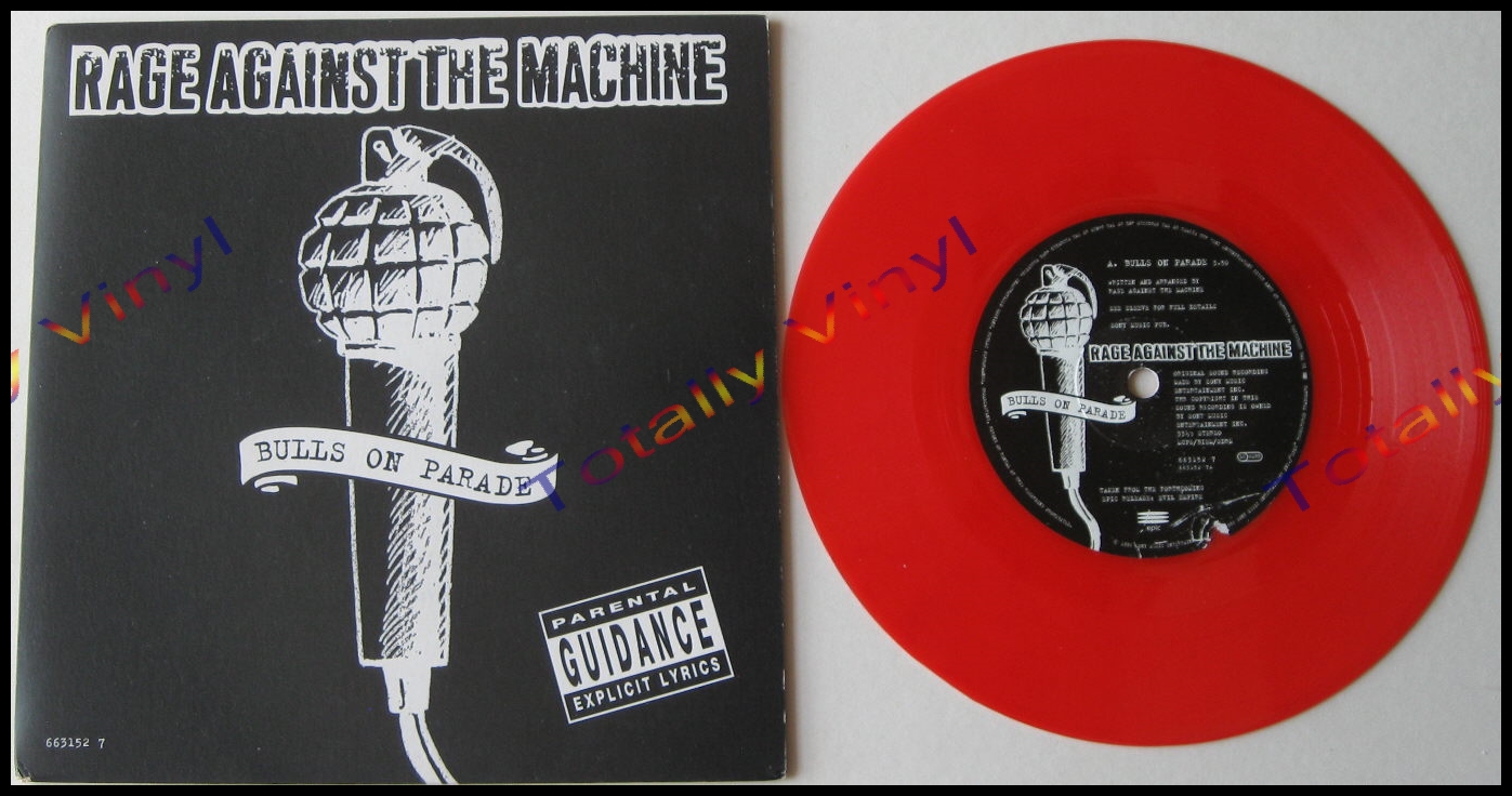 Maglietta Rage Against The Machine Bulls On Parade - T-Shirt Uomo In Cotone 100% - Licenza Ufficiale Rock