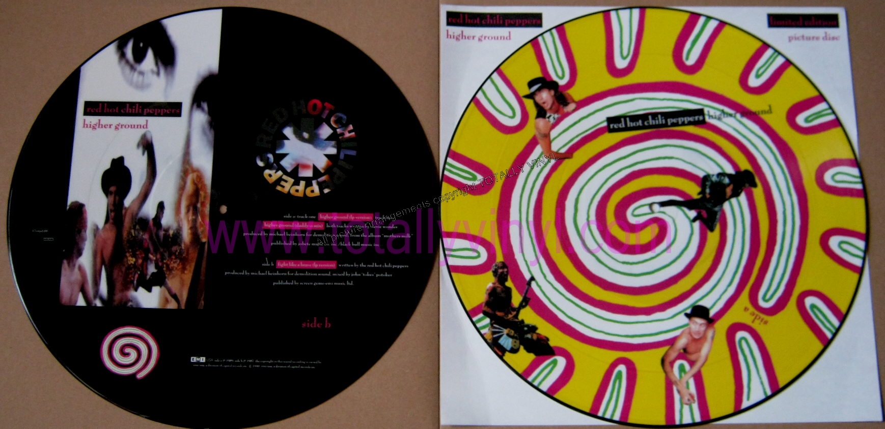 Totally Vinyl Records Red Hot Chili Peppers Higher ground(LP