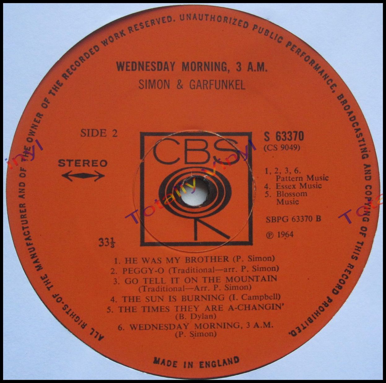 Totally Vinyl Records Simon And Garfunkel Wednesday Morning 3 AM LP Totally vinyl records simon and garfunkel wednesday morning 3 am lp