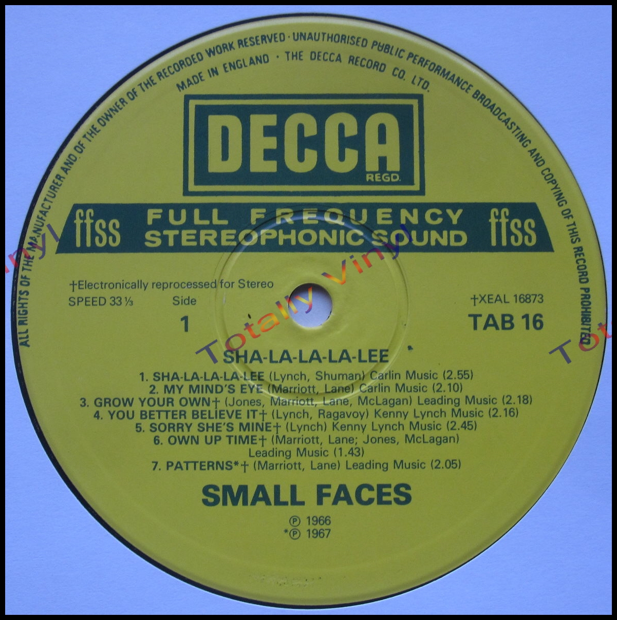 sha la la lee small faces
